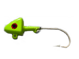 StriperTackle Chartreuse Pro Shad Head