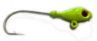 StriperTackle Chartreuse Ultra Pro Swim Bait Head